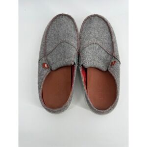 Spenco Grey Wool Blend Slip On Clogs Slippers Shoes Men's Size 11 Wmns 13